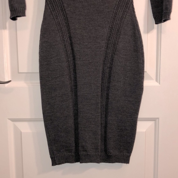 Heather grey knit dress - Picture 4 of 10